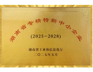 湖南省专精特新中小企业