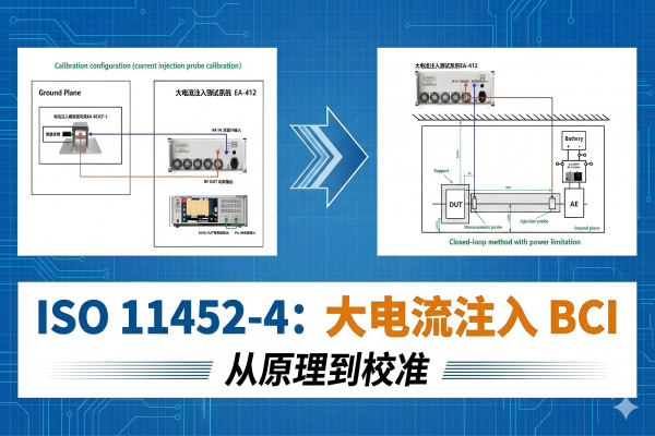 <b>ISO 11452-4：大电流注入BCI，从原理到校准</b>
