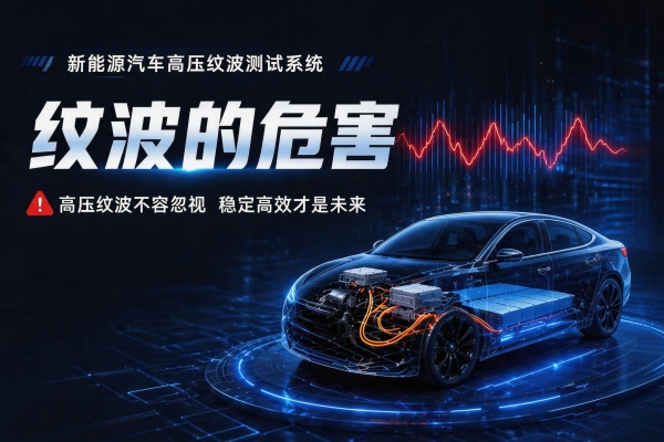 <b>新能源汽车高压纹波测试系统：纹波的危害与解决方案</b>